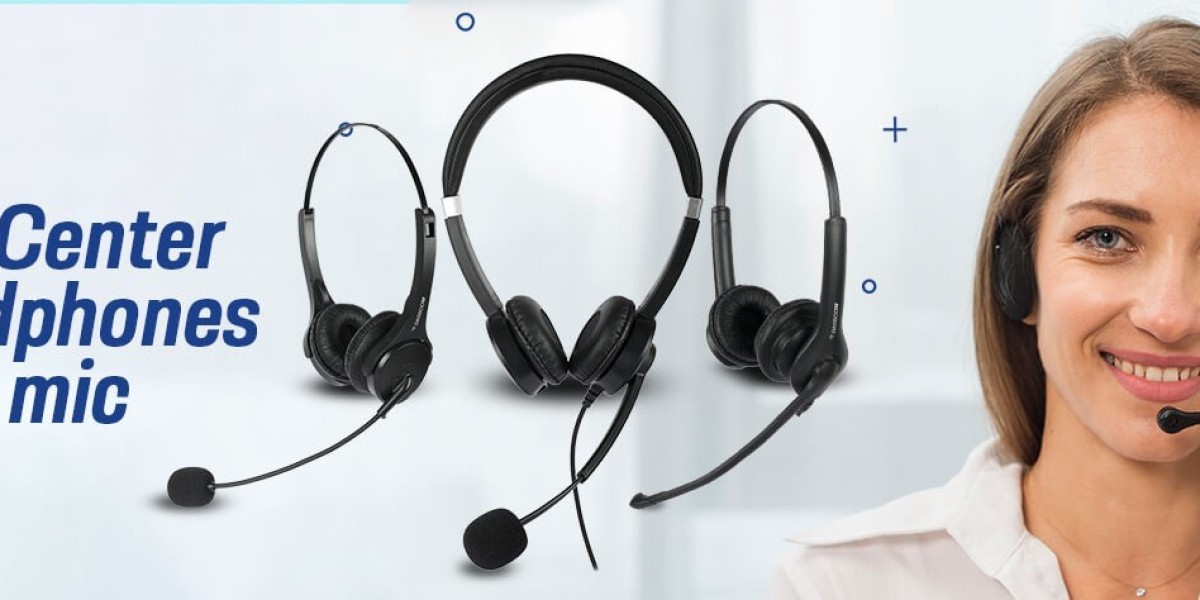 Call Center Headphones With Mic | DASSCOM