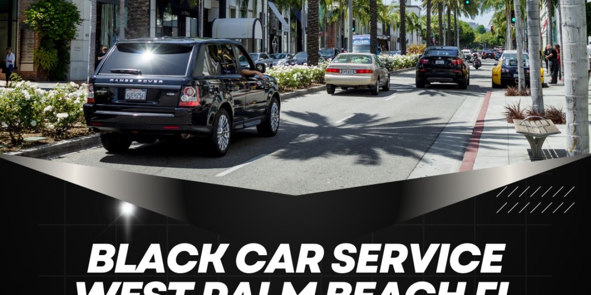 Why should I consider using a black car service in West Palm Beach, FL, and how does Cobblestone Limousine Service enhan