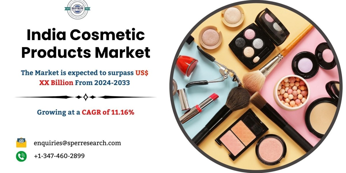 India Cosmetic Products Market Share, Size Trends, Growth, Forecast Analysis (2024-2033): SPER Market Research