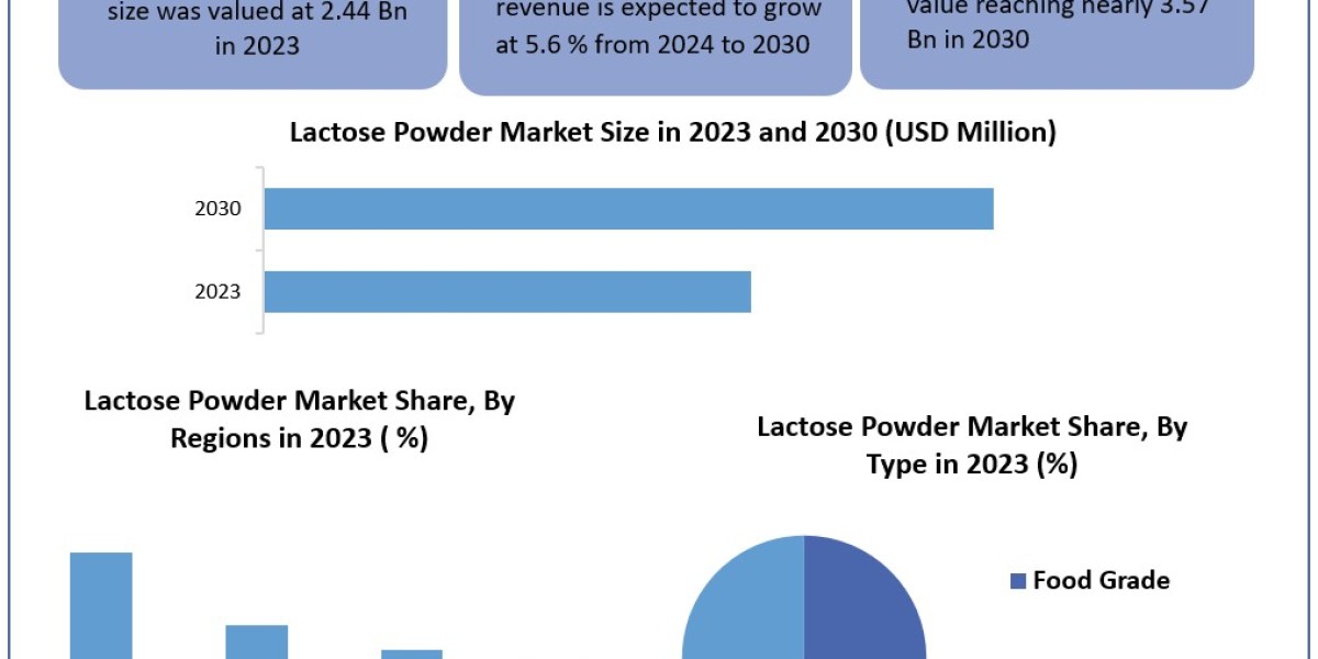 Lactose Powder Market	Metrics Matrix: Segmentation, Outlook, and Overview in Market Dynamics | 2024-2030