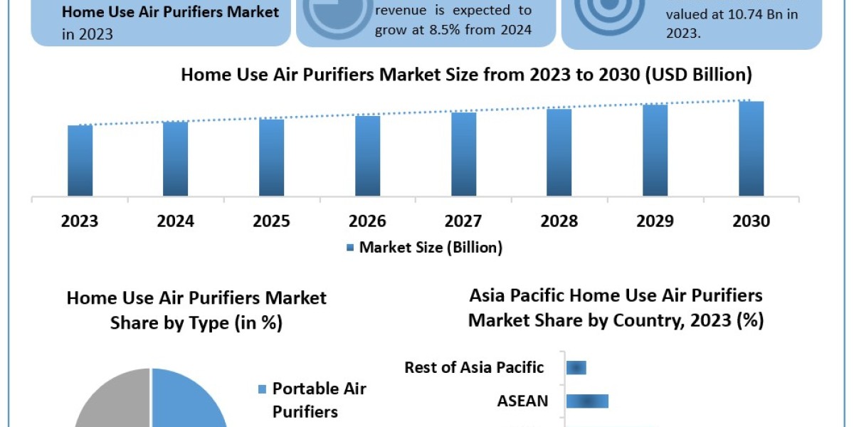 Home Use Air Purifiers Market	Worth the Numbers: Size, Share, Revenue, and Statistics Overview | 2024-2030