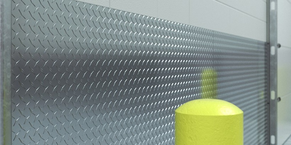 Protecting Walls with Heavy Duty Diamond Plate Impact Wall Protection