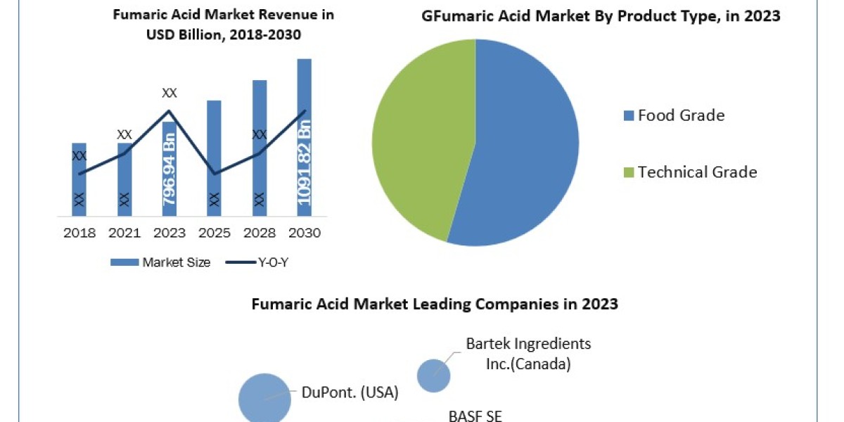 Fumaric Acid Market Trends, Segmentation, Regional Outlook, Future Plans and Forecast to  2030