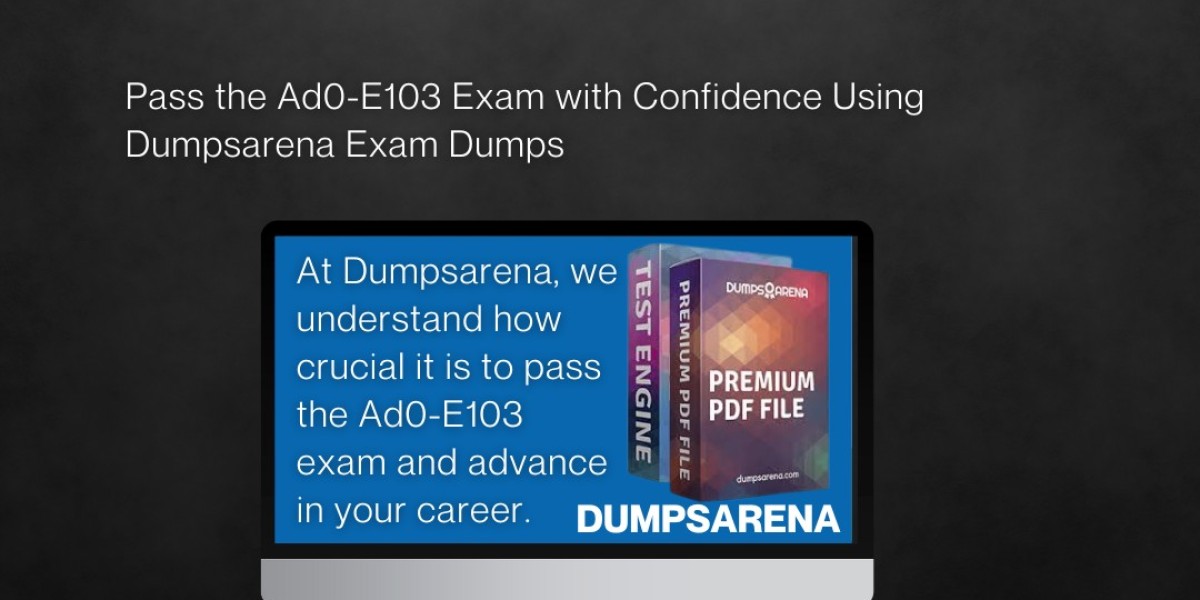 Get Ready for Ad0-E103 with Dumpsarena Exam Dumps