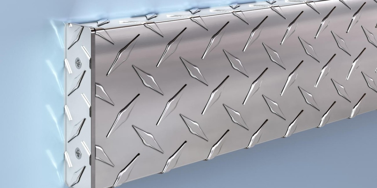 CRAD-4SS Aluminum Diamond Plate Crash Rail: Optimal Protection with Style by Protek Systems Inc