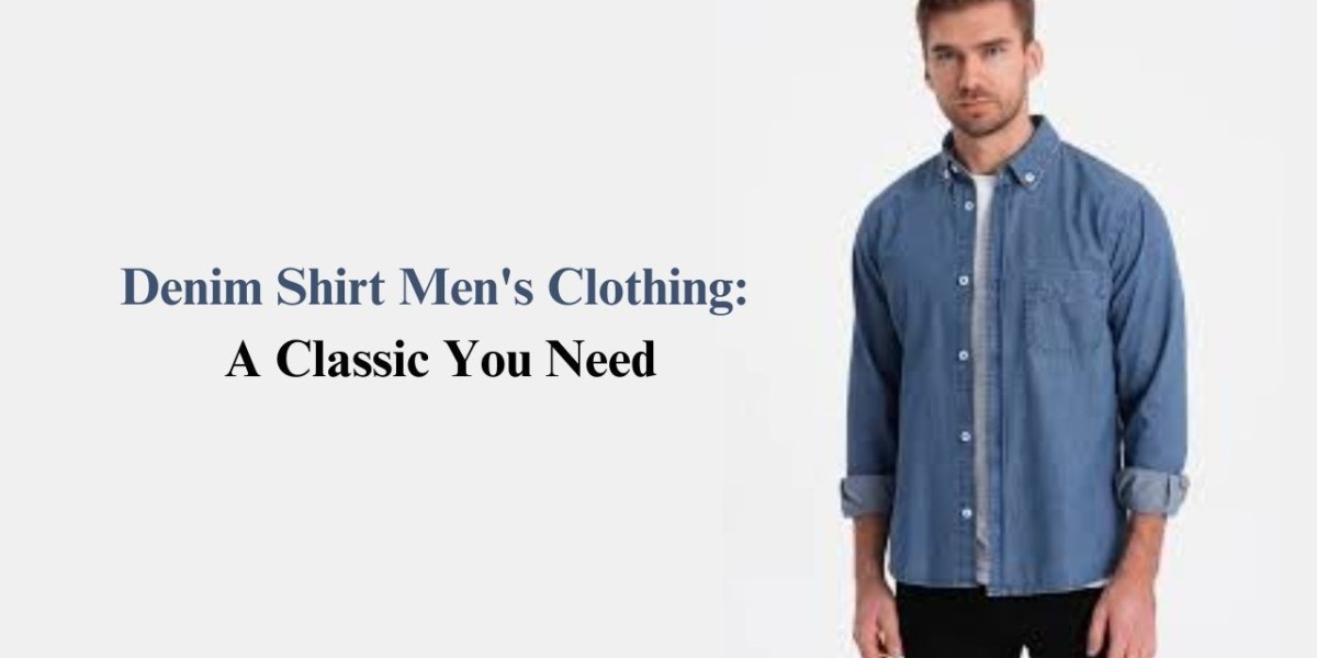 Denim Shirt Men's Clothing: A Classic You Need