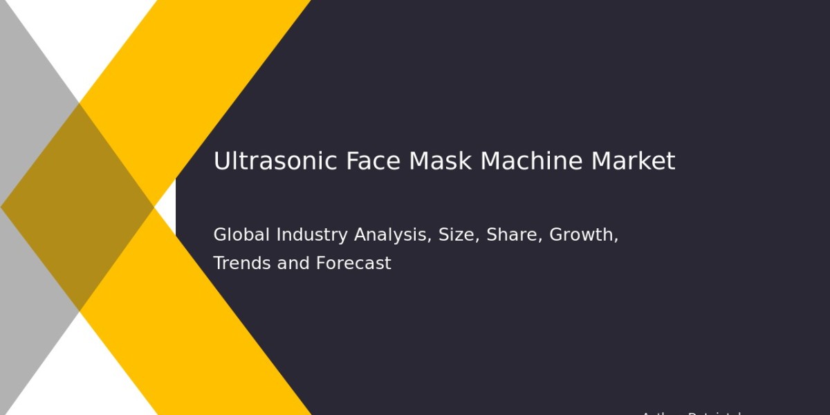 Ultrasonic Face Mask Machine Market Size and Growth Predictions 2032