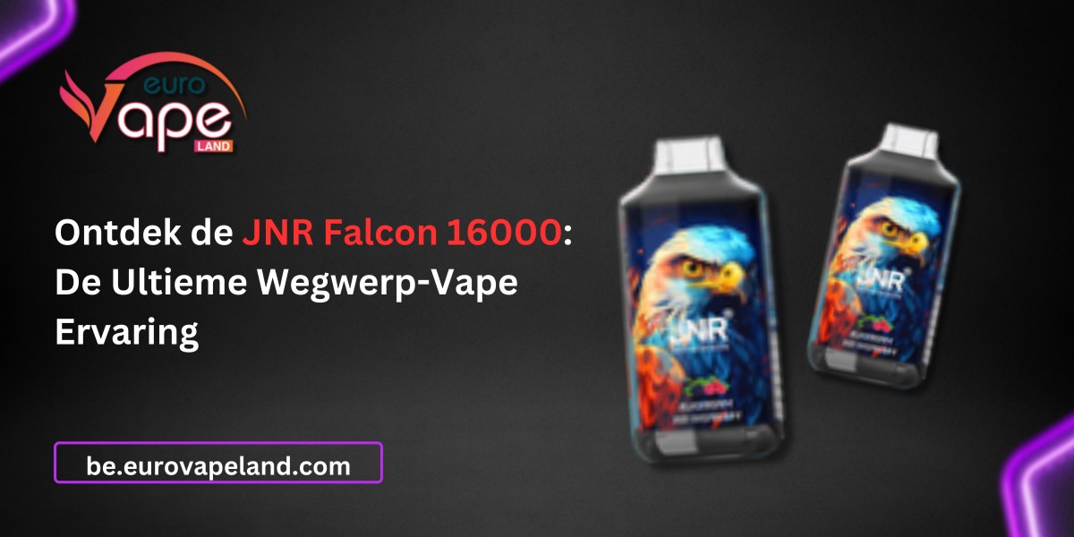 Ontdek de JNR Falcon 16000: De Ultieme Wegwerp-Vape Ervaring