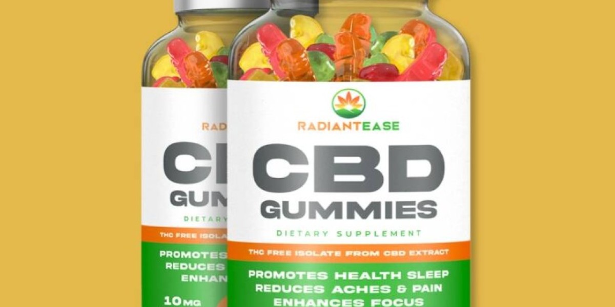 Radiant Ease CBD Gummies Pure Wellness, Sweet Relief !