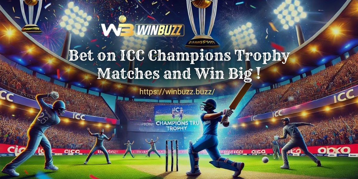 Bet on ICC Champions Trophy Matches and Win Big on Winbuzz