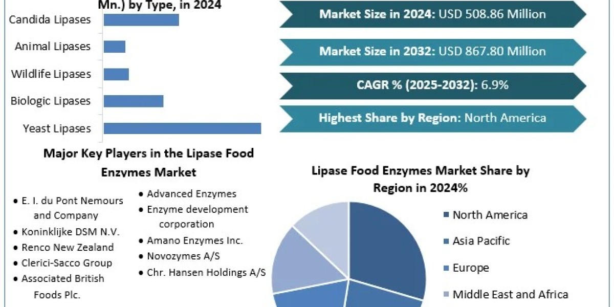 Lipase Food Enzymes Market - Size, Share & Industry Trends Analysis Report & Forecast  2025-2032