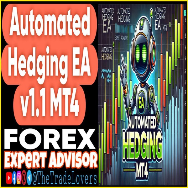 Automated Hedging EA v1.1 MT4 (Works on Build 1431+) | Forex Robot | MT4 Expert Advisor - The Trade Lovers
