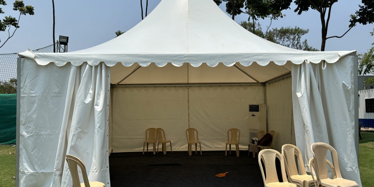 Global Event Infra: Your One-Stop Solution for Pagoda Tent Structures and Exhibition Stalls on Rent