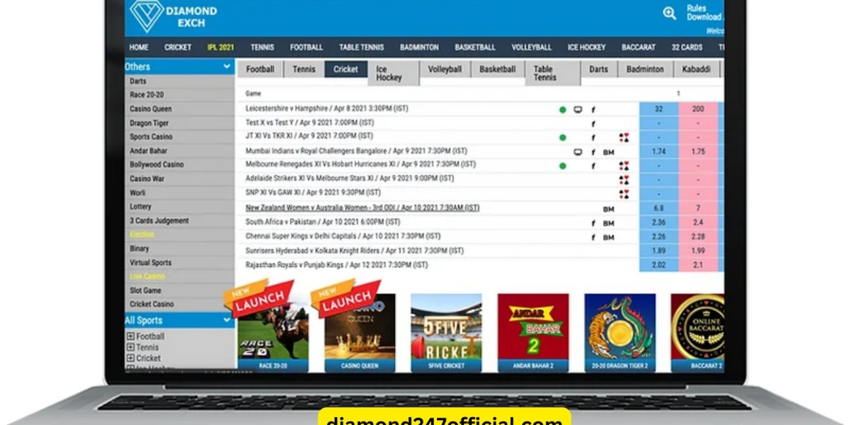 Diamond Exch: Your Trusted Platform for Online Betting ID in India