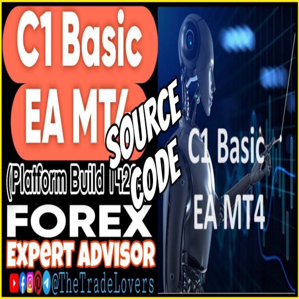 C1 Basic EA v1.0 Source Code MQ4 (Works on Build 1431+) | Forex Robot | MT4 Expert Advisor - The Trade Lovers