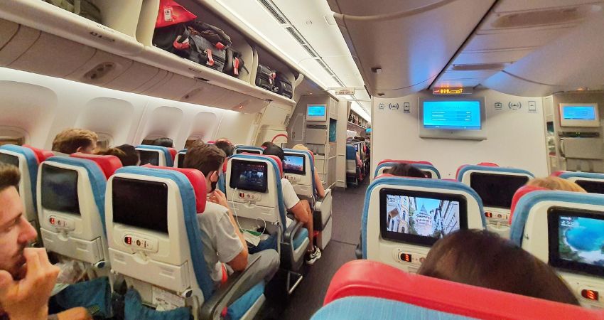 Turkish airlines economy class food
