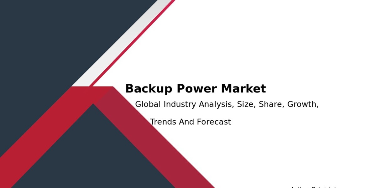 Backup Power Market Forecast: Trends, Size & Growth Outlook