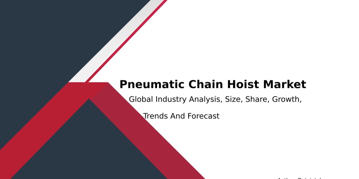 Pneumatic Chain Hoist Market Analysis with Key Developments 2032