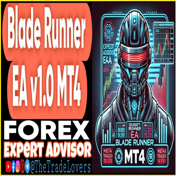 Blade Runner EA v1.0 MT4 (Works on Build 1431+) | Forex Robot | MT4 Expert Advisor - The Trade Lovers