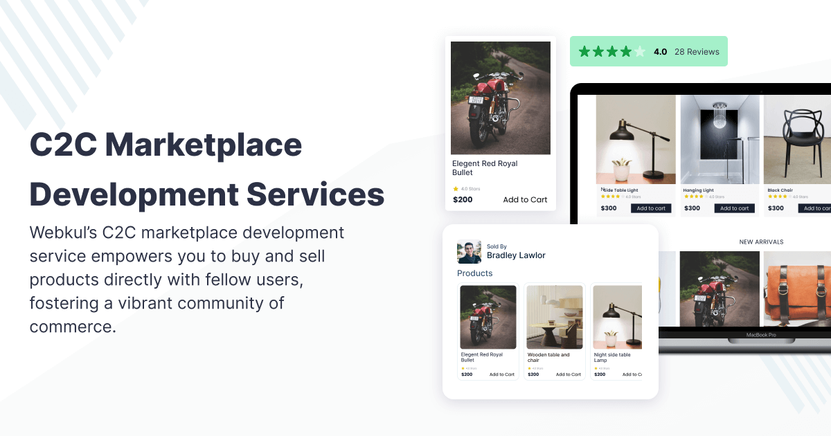 C2C Marketplace Development Services - Webkul Software