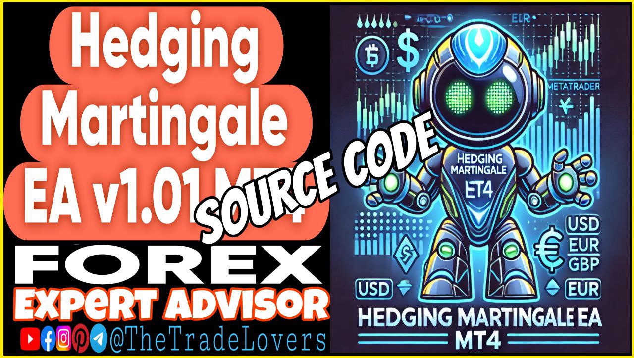 Hedging Martingale EA v1.01 Source Code MQ4 (Works on Build 1440 ) | Forex Robot | MT4 Expert Advisor - Payhip