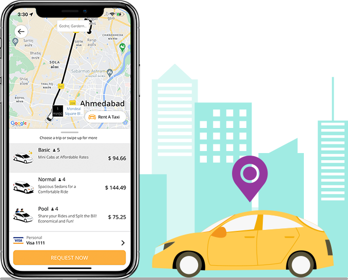 Uber Clone - Taxi App Development