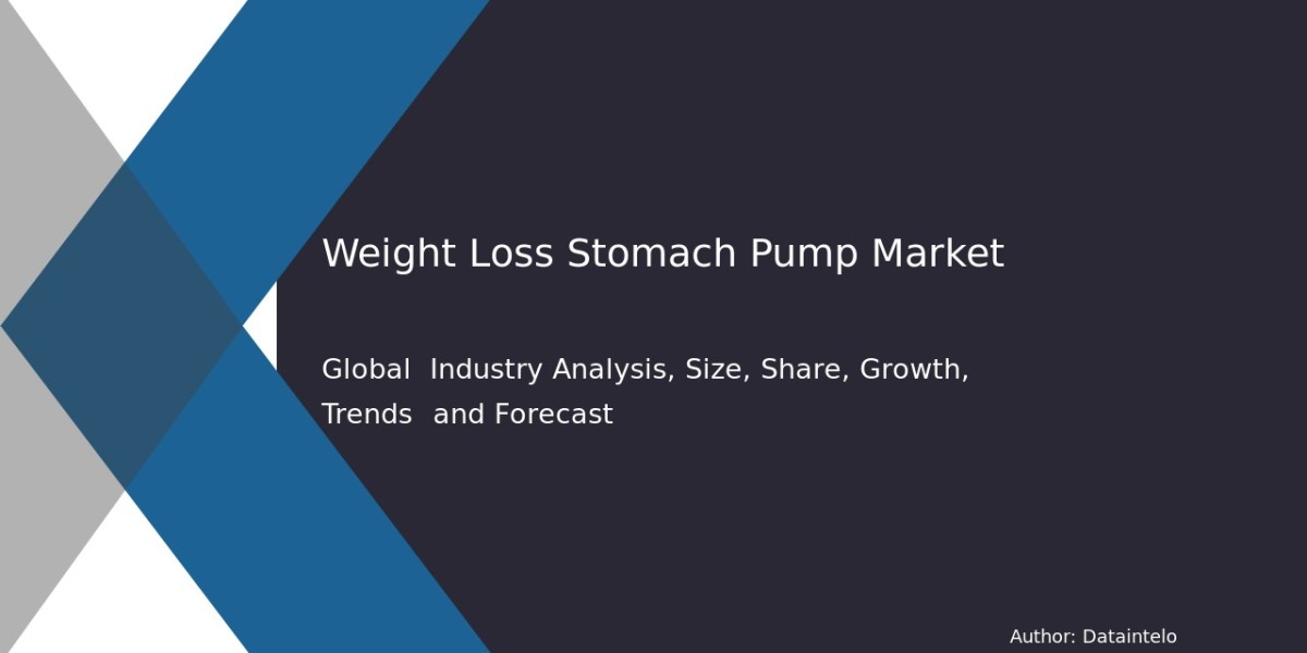 Weight Loss Stomach Pump Market Revenue & Growth 2032