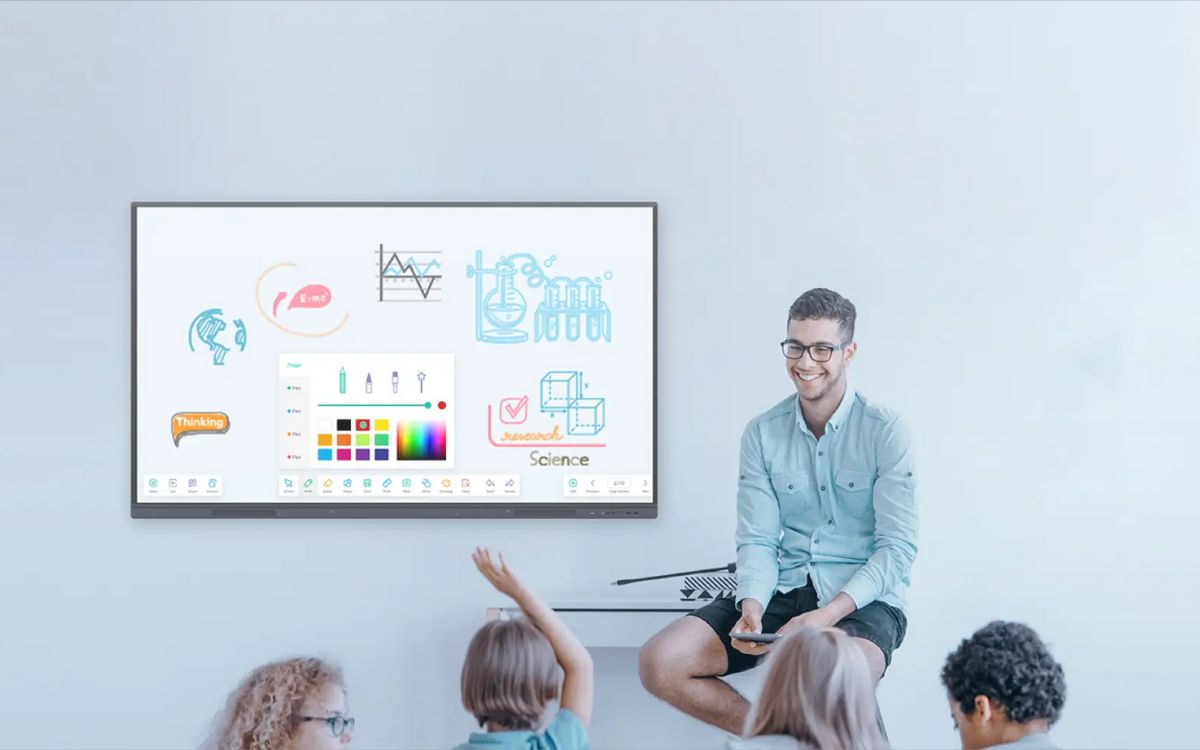 Interactive Flat Panel (IFP) For Education | Briotouch