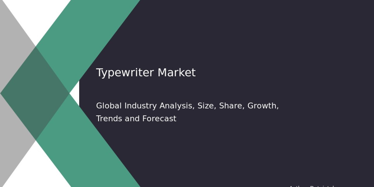 Typewriter Market 2032: Share, Trends, and 3.2% CAGR Analysis