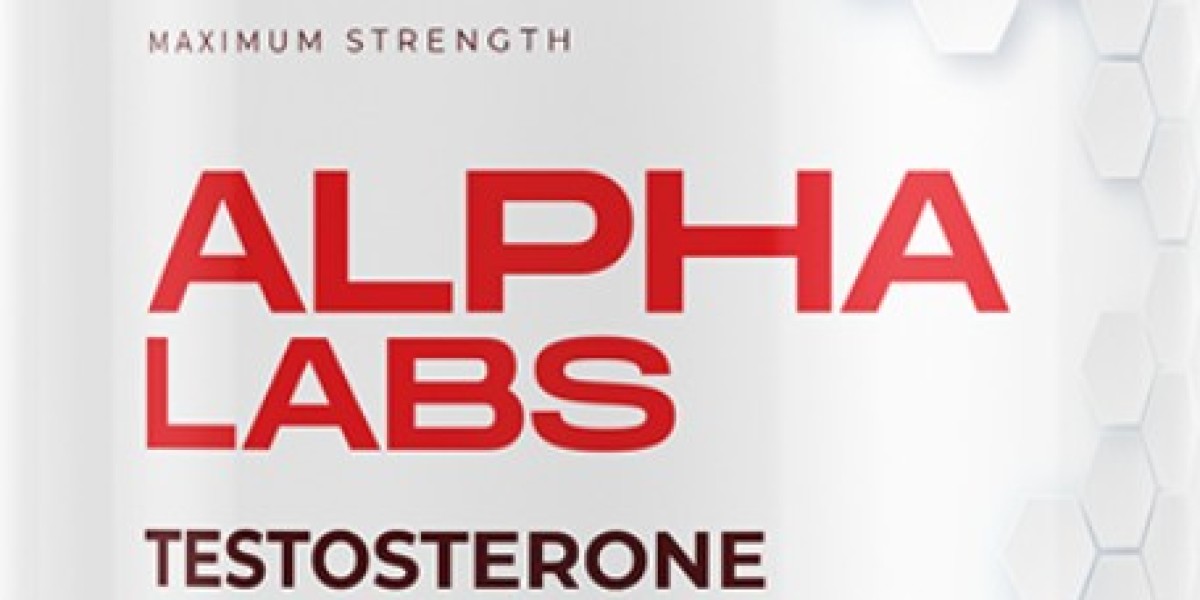 Alpha Labs Testosterone Booster Natural Support for Male Vitality !