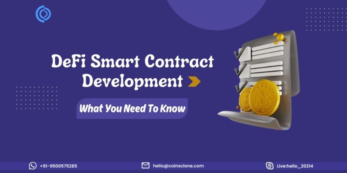 DeFi Smart Contract Development – Build Your Smart Contract Quickly