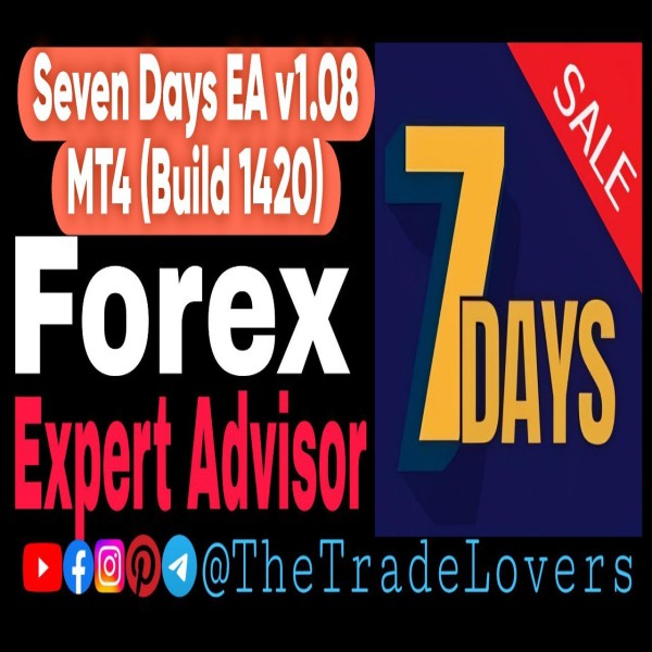 SevenDays EA V1.08 MT4 No DLL(Platform Build 1421+) | Forex Robot | MT4 Expert Advisor - The Trade Lovers