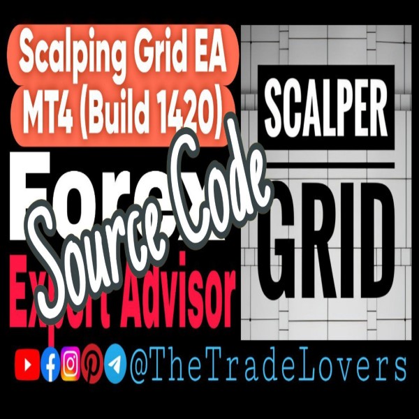 Scalping Grid EA MQ4 Source Code (Platform Build 1421+) | Forex Robot | MT4 Expert Advisor - The Trade Lovers