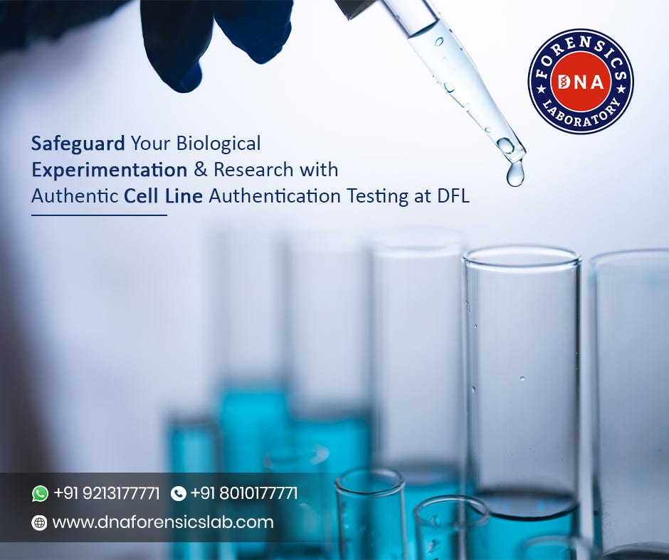 Ensuring Research Integrity with Cell Line Authentication Test in India | by Dnaforensicslab | Mar, 2025 | Medium