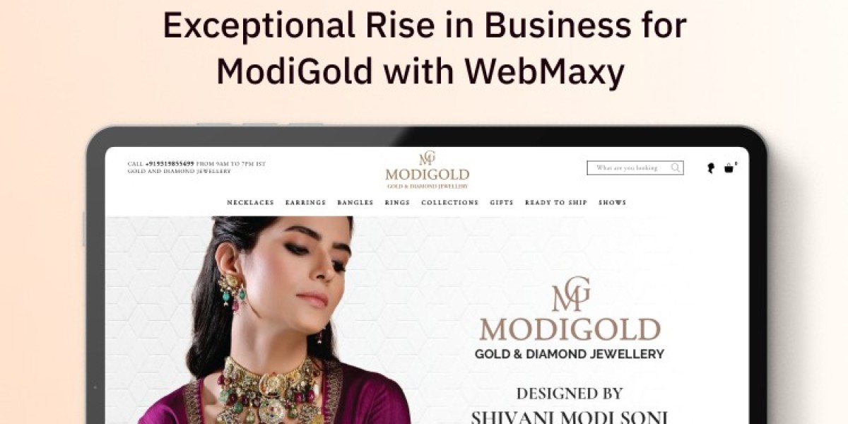 Exceptional Rise in Business for ModiGold with WebMaxy