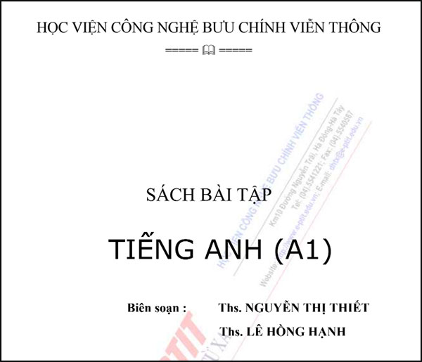 Download trọn bộ giáo trình tiếng anh A1 file PDF