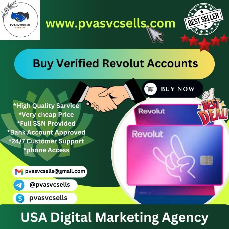 Buy Verified Revolut Accounts - Parsonal & Business Account