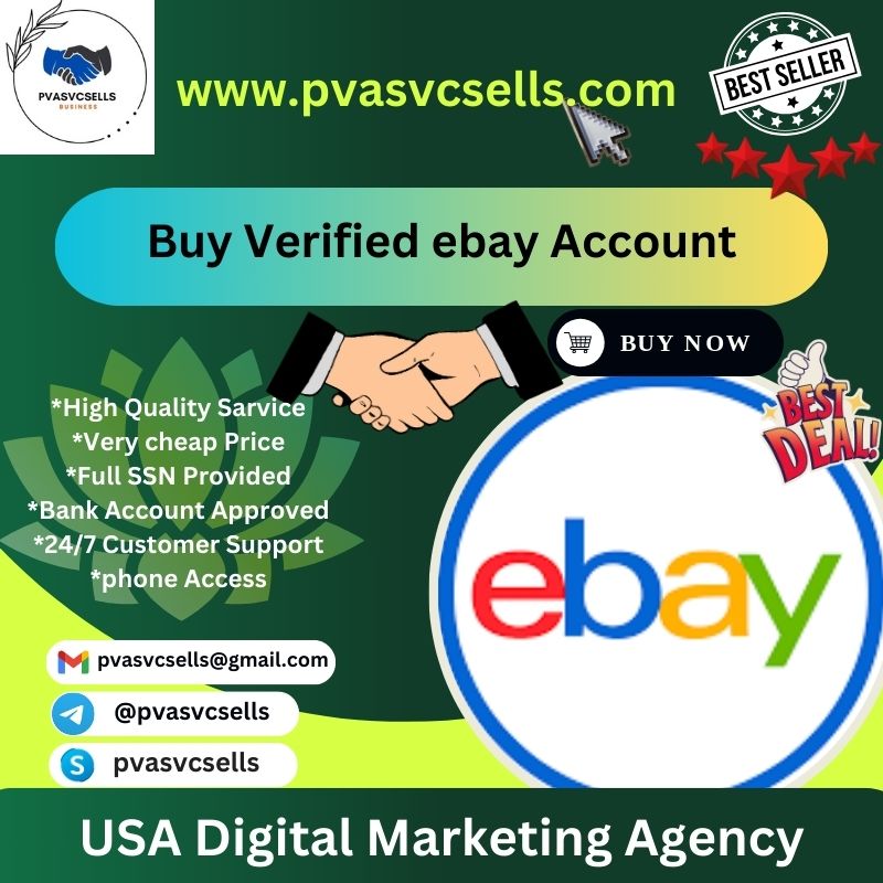 Buy Verified ebay Account The Safest Way to Pay