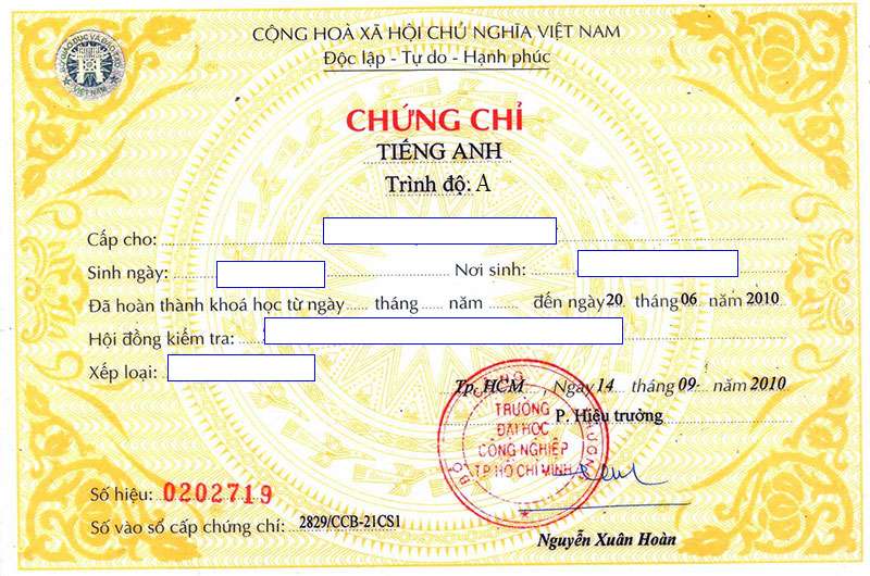 Chứng chỉ tiếng anh A là gì? Bằng A anh văn có giá trị bao lâu