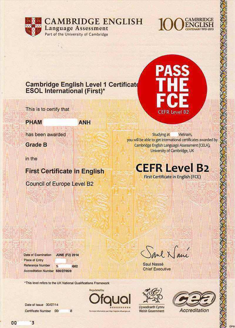 Chứng chỉ B2 Cambridge là gì? Lệ phí thi mới nhất năm 2025
