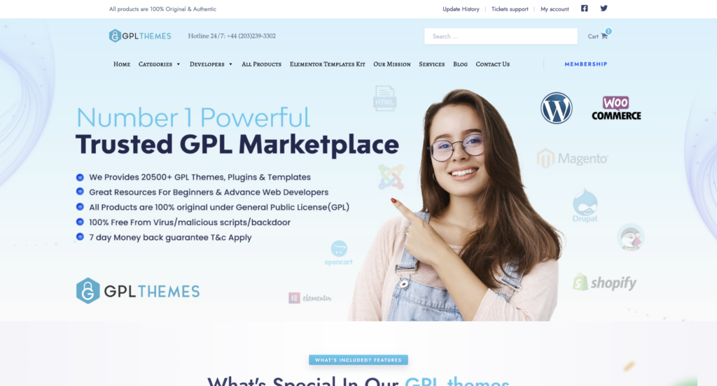 WordPress GPL themes | GPL plugins - Best GPL Website