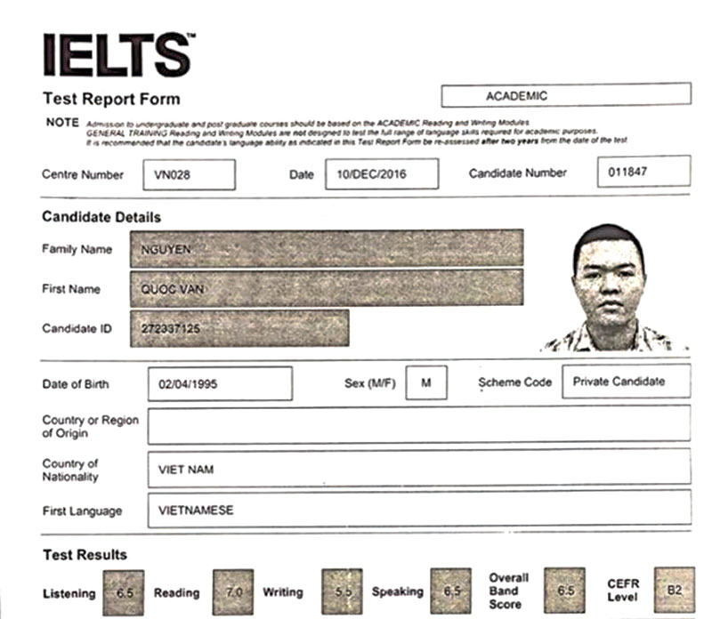 Cách kiểm tra bằng IELTS giả nhanh chóng chính xác