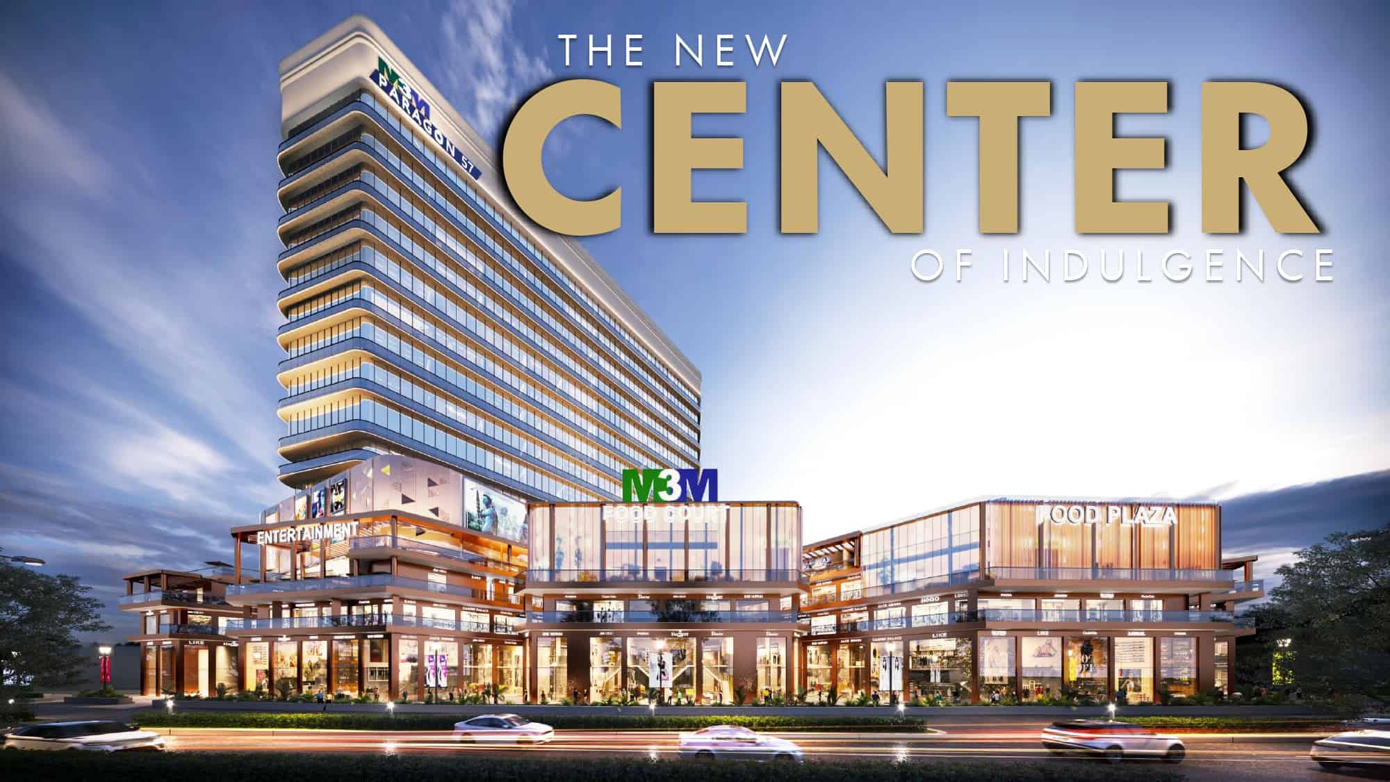 M3M Paragon 57 - Luxury Commercial Property in Sec-57 Gurgaon