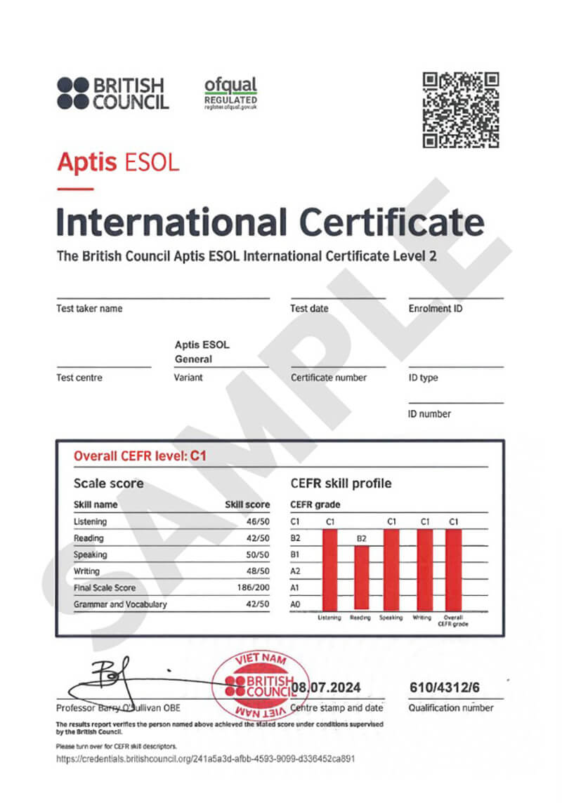 APTIS General là gì? Thi ở đâu? Lệ phí thi bao nhiêu?