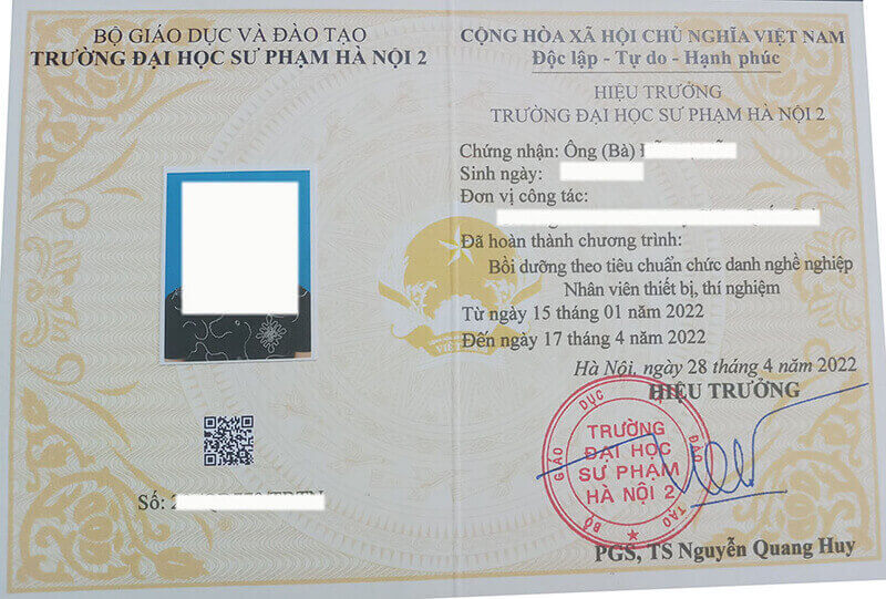 Mã số, cách tính lương chức danh nghề nghiệp thiết bị thí nghiệm