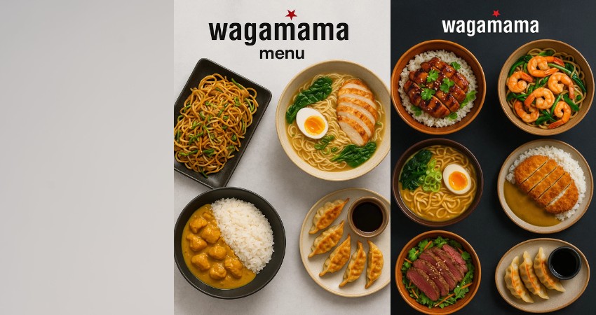 wagamamas menu
