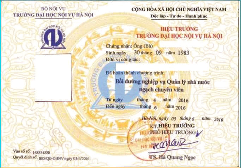 Học chứng chỉ quản lý nhà nước nhà nước ở đâu uy tín?