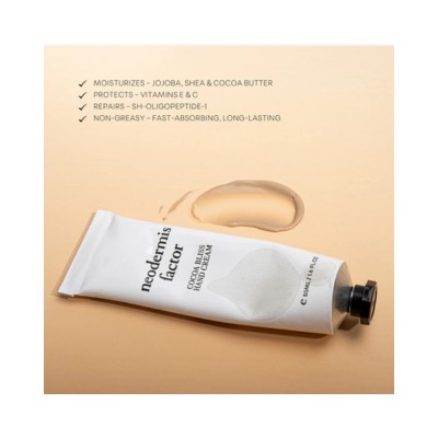 Cocoa Hand Cream | Moisturizing & Nourishing Hand Care - Neodermis Factor Profile Picture
