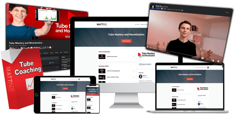 Tube Mastery by Matt Par Grow and Monetize Fast