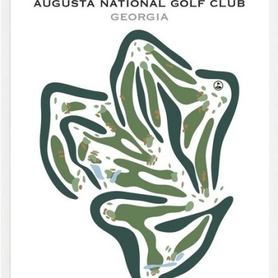 Augusta National Golf Club, Georgia - Printed Golf Courses Profile Picture